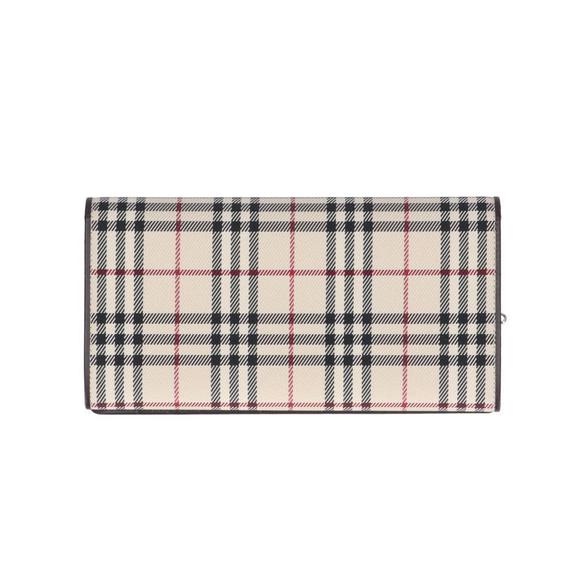 BURBERRY Bifold Flap Wallet Nova Check Long - Picture 2 of 6
